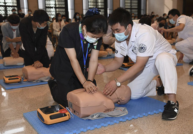 National Museum of China hosts first aid skills training event for staff